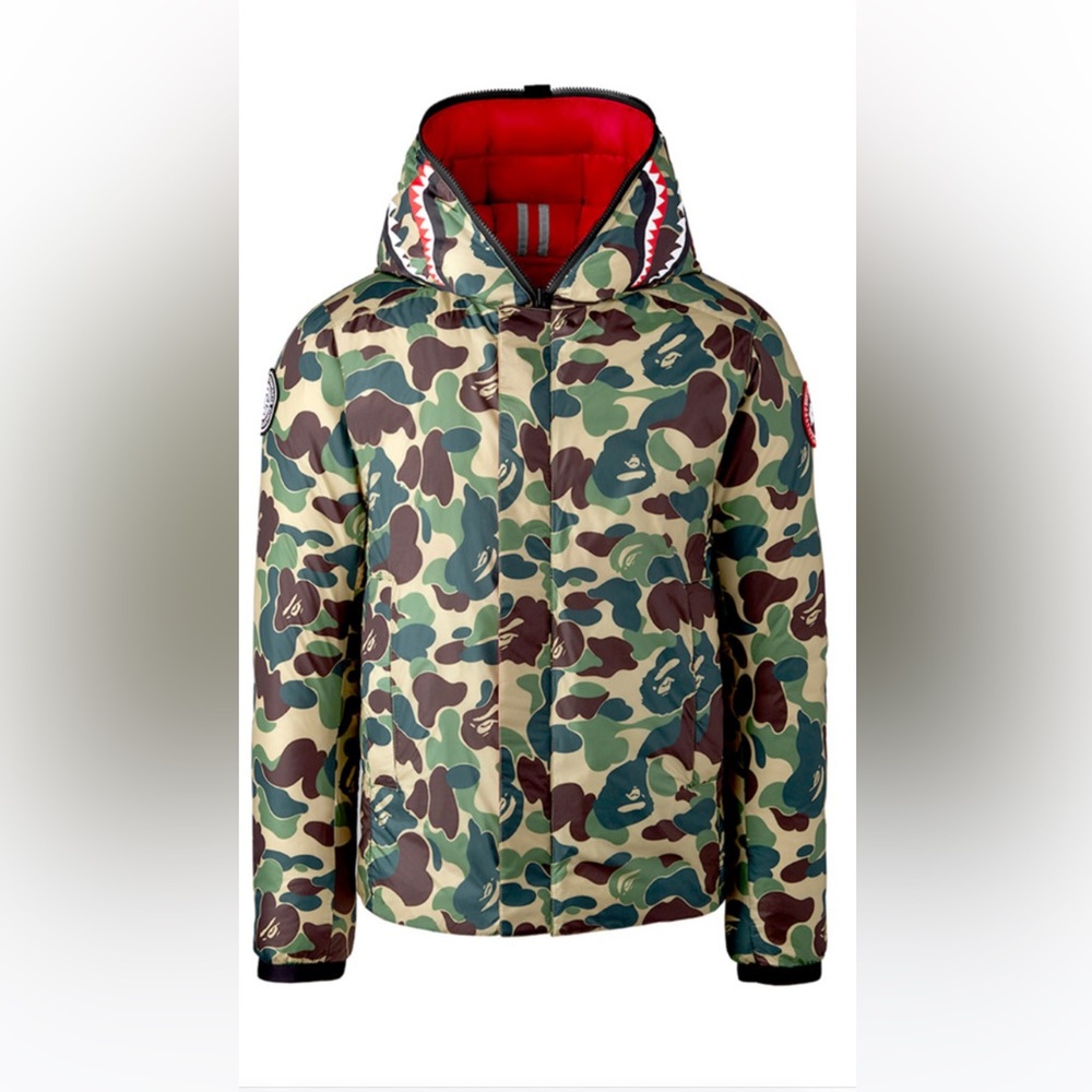 Bape x Canada Goose X Concepts Crofton Shark Jacket